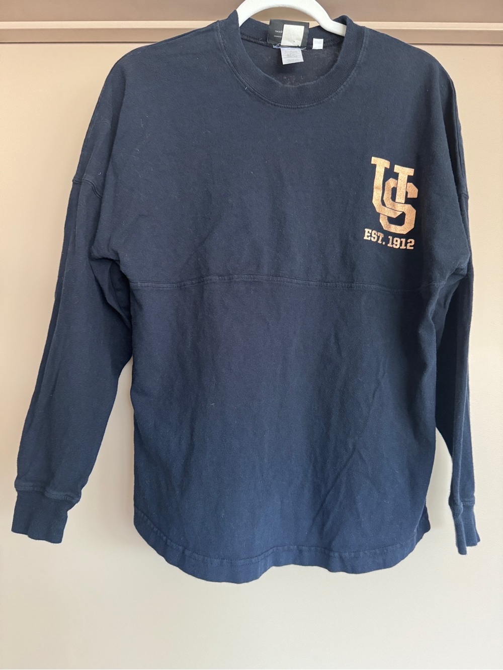 Universal Studios Navy Crewneck Sweatshirt with Logo Tag